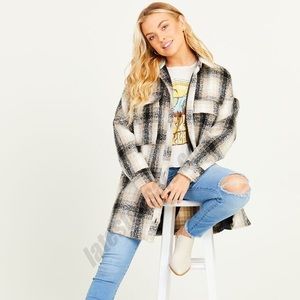 Oversized Lined Shacket